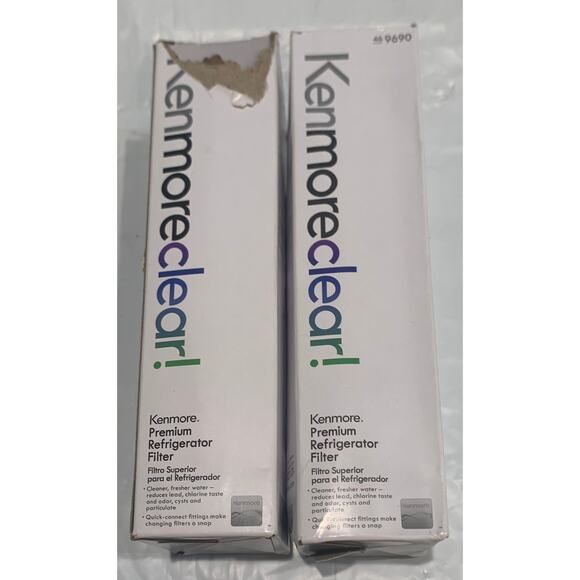 Water Filter 2PK Κеnmore Refrigerator 469690 Replacement - Picture 2 of 2